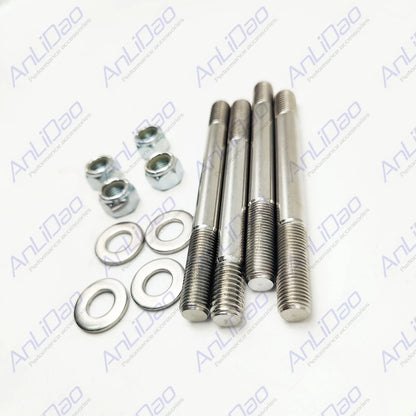 Set of 4 Gimbal Housing Studs for Mercruiser Alpha 1 Gen II-MC1-Bravo 1-3 (16-866652)