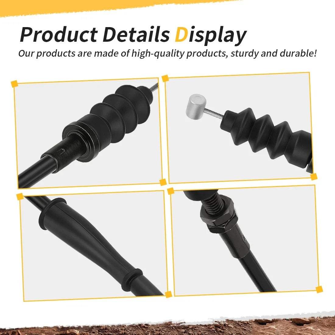 Decompression Cable for Honda ATC350X TRX350 (1985–1987) 28291-HA7-671