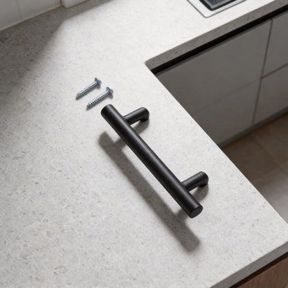 Stainless Steel Black Handle for Cabinet Drawer Dresser Wardrobes