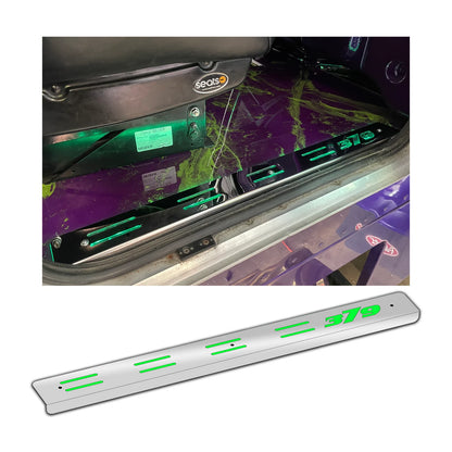 Set of 2 Lighted Door Trim for Peterbilt 379 (1994–2006) 69432561700493 Red LED