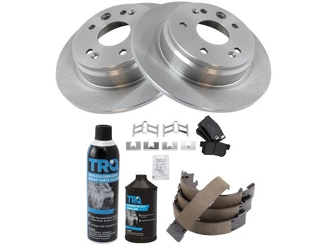 Brake Pad Rotor Shoe Drum Kit for Acura TL (1999–2003) 39242YCQH