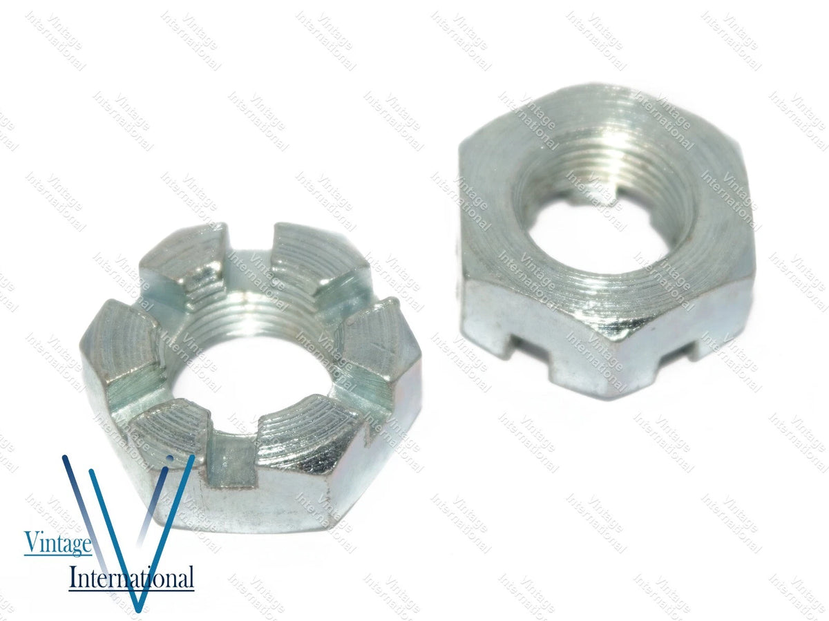 2x Link Arm Mounting Pin Castle Nut for Massey Ferguson FE35 35 35X 135 140
