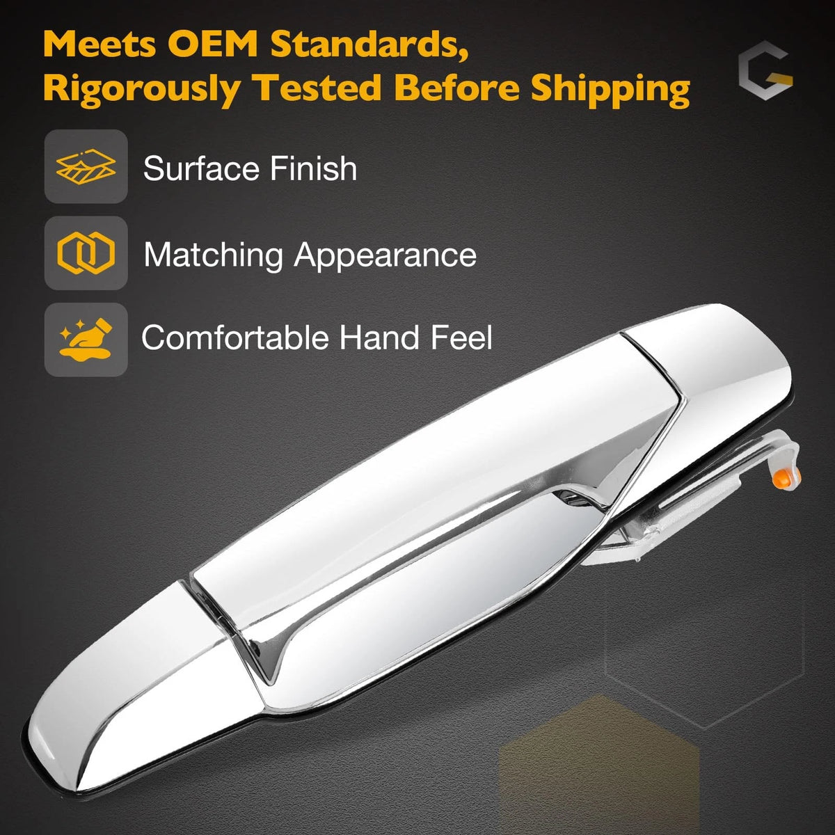 Exterior Chrome Door Handle for