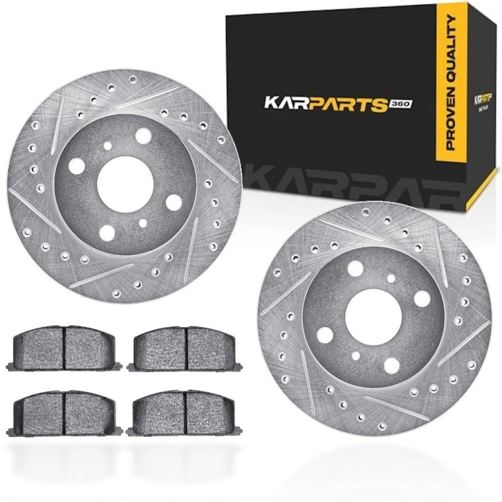 Rotor Set for Toyota Corolla (1990–1992) ALX-PAU-DF-7512-76106-CLA1
