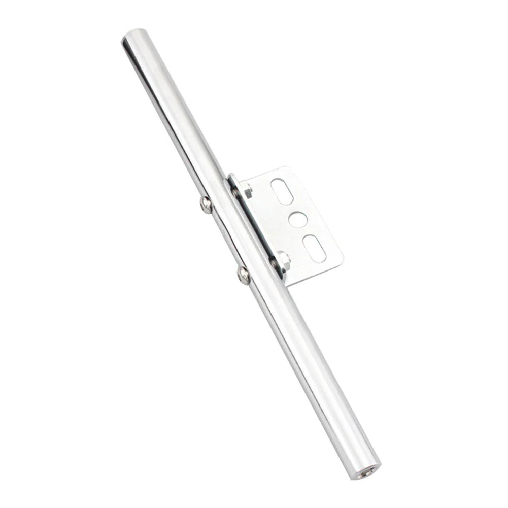 Chrome Short Mount Turn Signal Light Tube Bar Bracket for Harley Dyna (2006-2023)