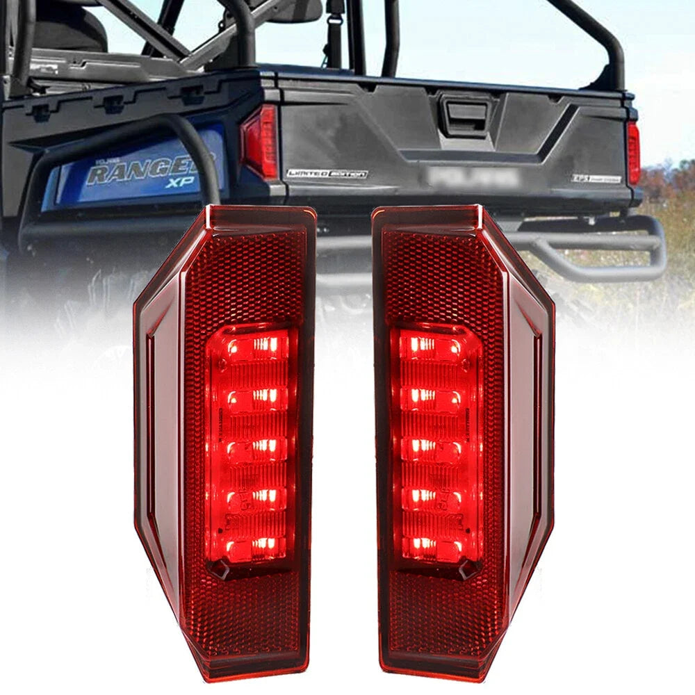 Set of 2 Red Tail Light Brake Lamps for Polaris General 1000 (2016–2020) 2412774