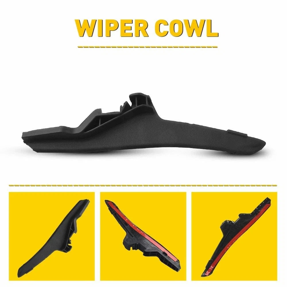 2X Wiper Cowl Cover Trim for Toyota Corolla LE (2014–2019)