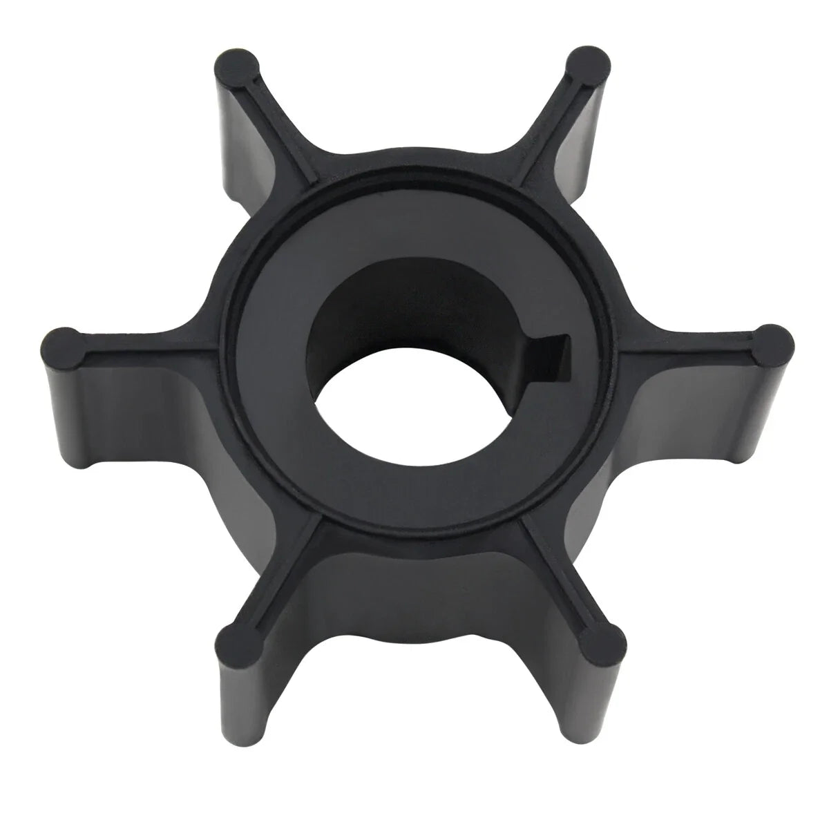 Water Pump Impeller for Yamaha Outboard 6&8HP (2-Stroke) (Replaces 6G1-44352-00)