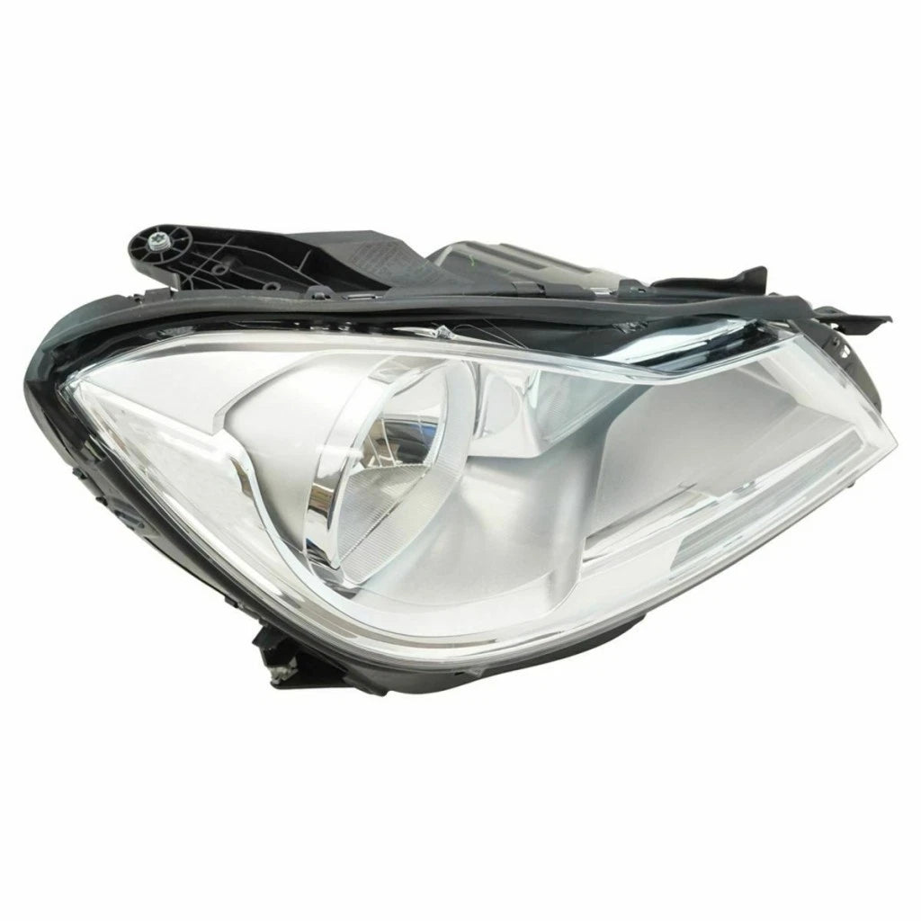 Headlight Pair for Benz C250 (2012–2014) PLX-M0-20-9274-00-1-CL360A3, MB2502187, MB2503187 Chrome Bezel