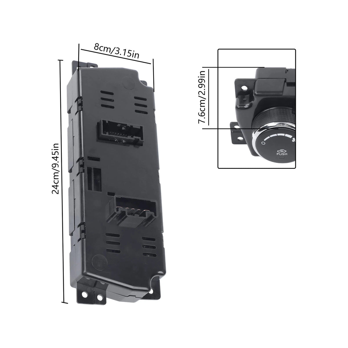 AC Heater Climate Control Module for Dodge Ram 1500 (2009–2010) BCK49357K
