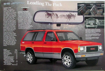 Sales Brochure for GMC S-15 Jimmy (1991)