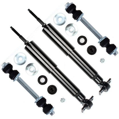 2X Shock Absorbers Sway Bar Links Kit for Ford F-150 Expedition Navigator