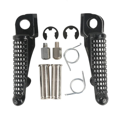 Front Rear Footpegs Rests for Kawasaki Ninja ZX10R ZX6R (2004–2013)