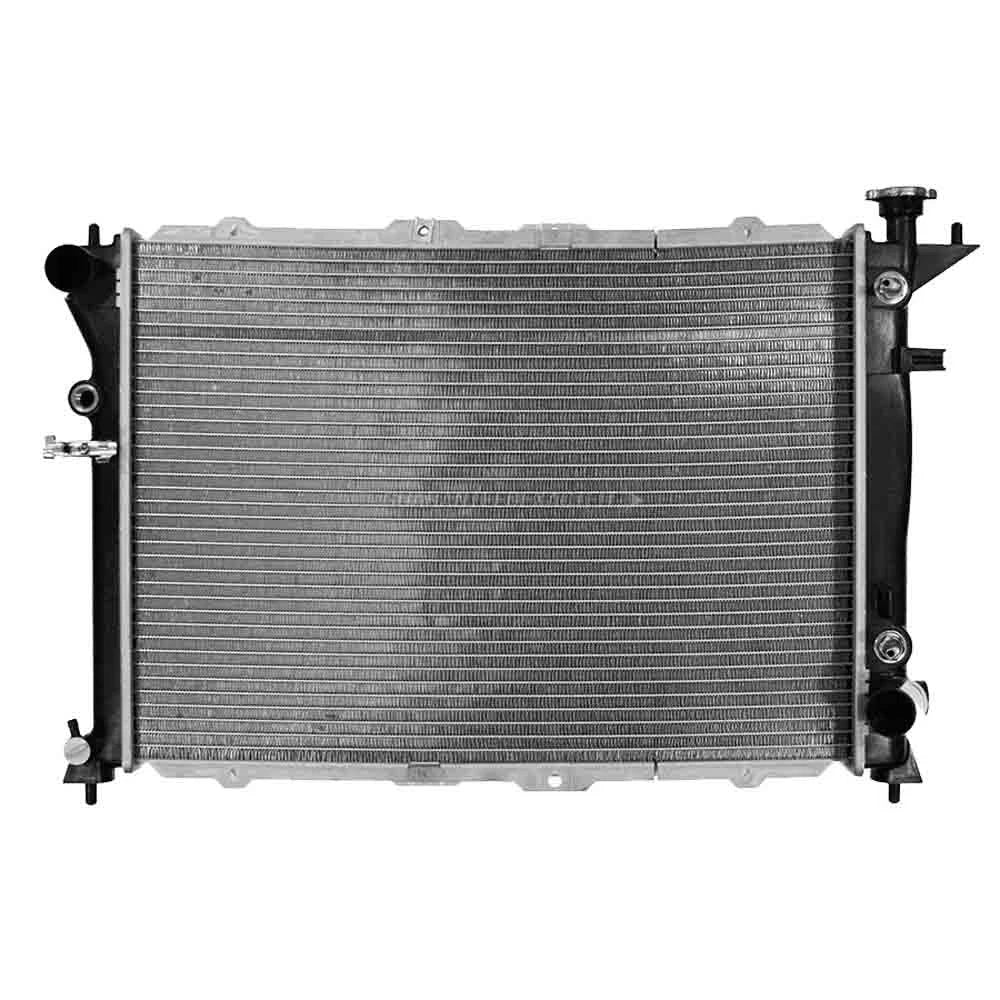 Radiator for Hyundai Sonata (1989–1991) 19-00324AN, 2531033000, 2531033030