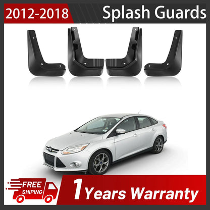 Splash Guards Mud Flaps for Ford Focus Sedan (2011–2018)