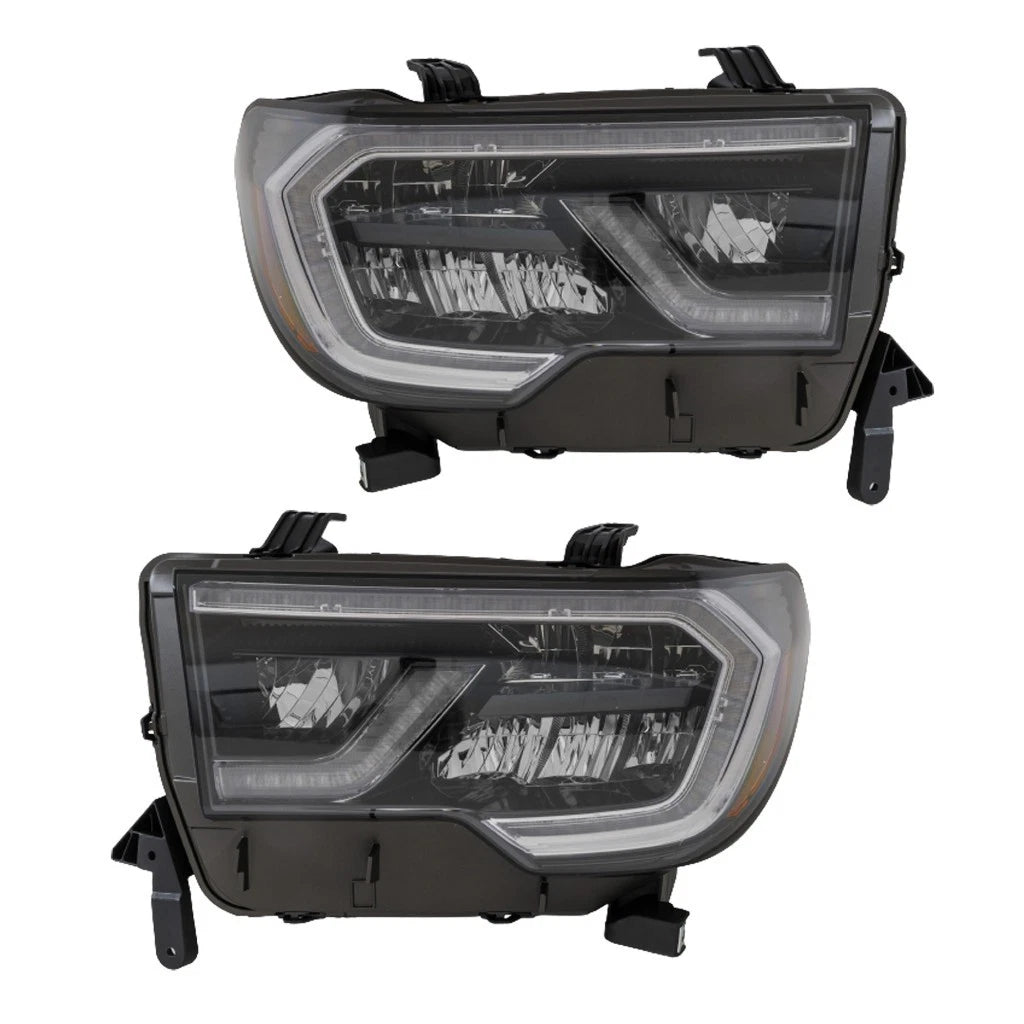 Headlight Pair for Toyota Sequoia (2018–2022) LLX-PAIR-TO2502267V-CL360A70, TO2502267