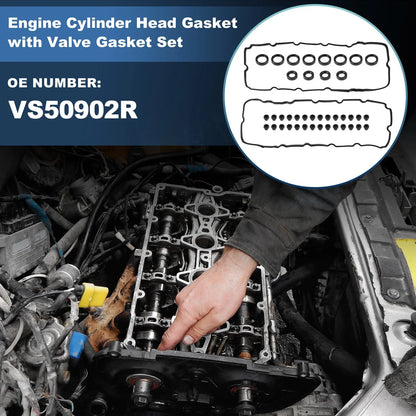 Valve Cover Gaskets Set for Ford F150 (2014–2017), Mustang (2015–2020)