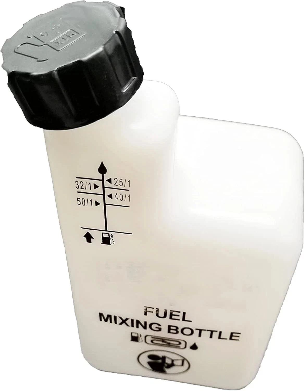 1L Fuel Oil Mixing Bottle for Gasoline Chainsaw Trimmer (32:1) - 2 Stroke