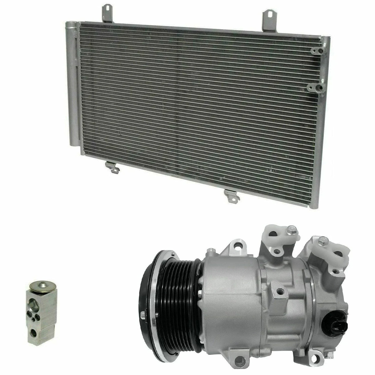 AC Compressor Kit With Condenser for Toyota Camry 2.4L (2008–2011)