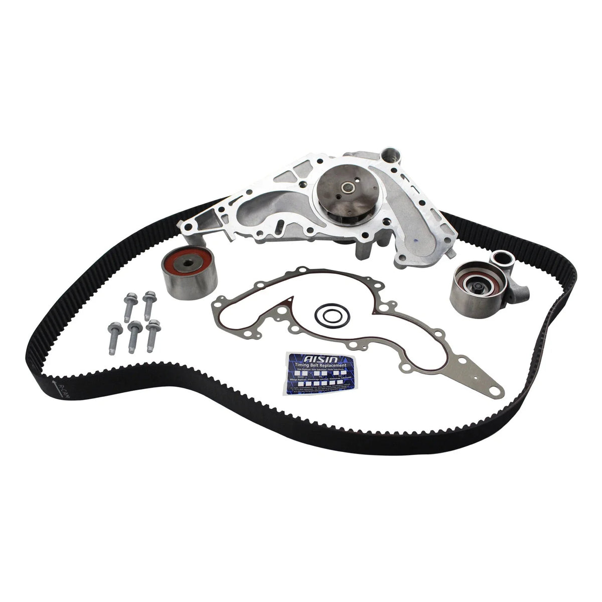 Engine Timing Belt Kit with Water Pump for Toyota Tundra, Lexus (TKT-001)