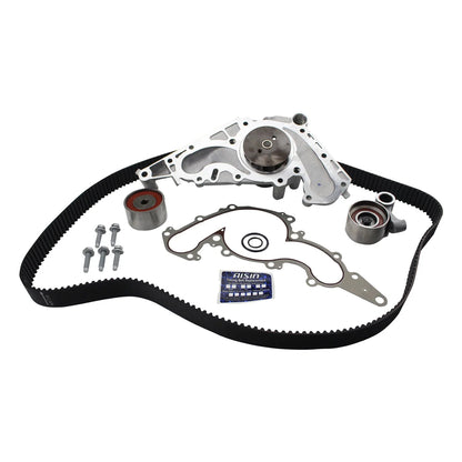 Engine Timing Belt Kit with Water Pump for Toyota Tundra, Lexus (TKT-001)