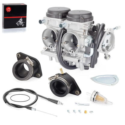 Carburetor & Throttle Cable & Intake Manifold for Yamaha Raptor 660 (2001–2005)