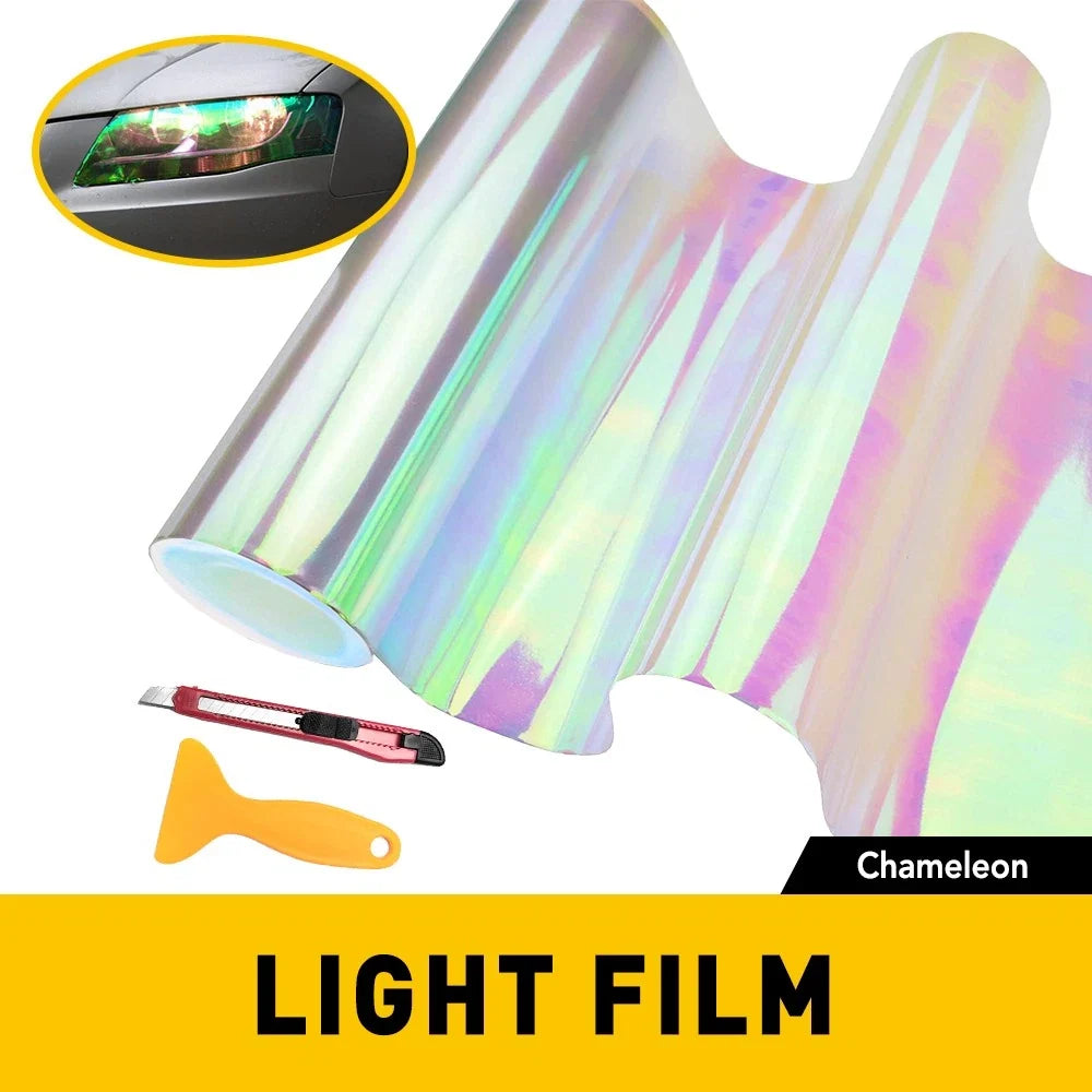 12" x 48" Gloss Headlight Tint Film for Universal Applications (All Years)