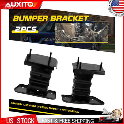 Set of 2 Steel Bumper Brackets for Nissan Rogue Sport (2017–2022)