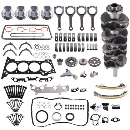 Piston Gasket Timing Kit & Crankshaft Rod for Toyota 2TR-FE 2.7L