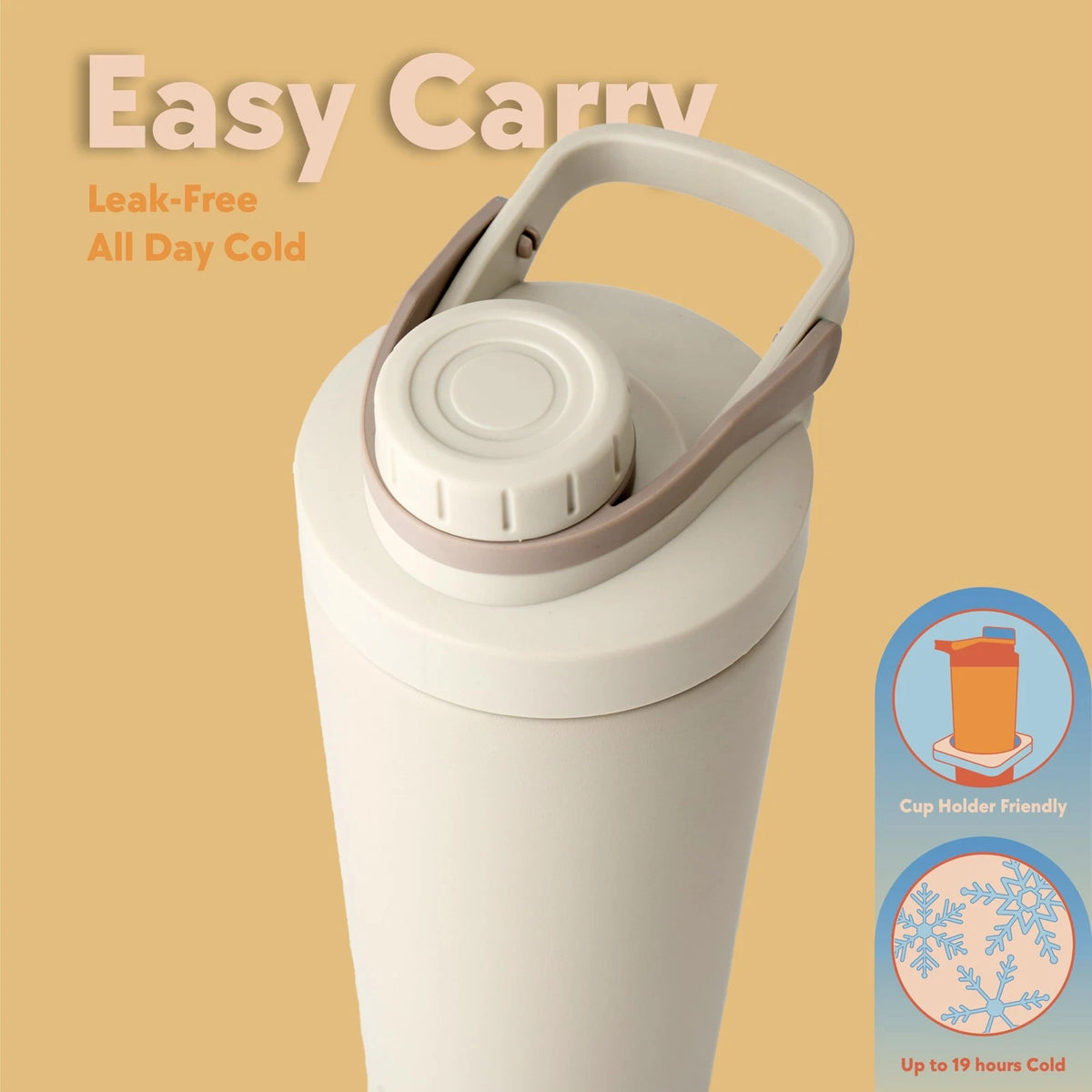 24 oz Insulated Shaker Bottle for SIPLUSH Paradise