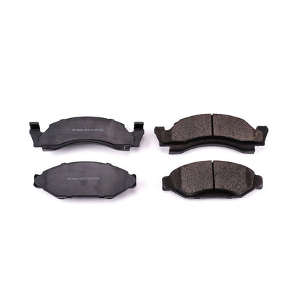 2X Powerstop Brake Pad Set Front for Ford E-150, F-250, F-150 (1980–1986)