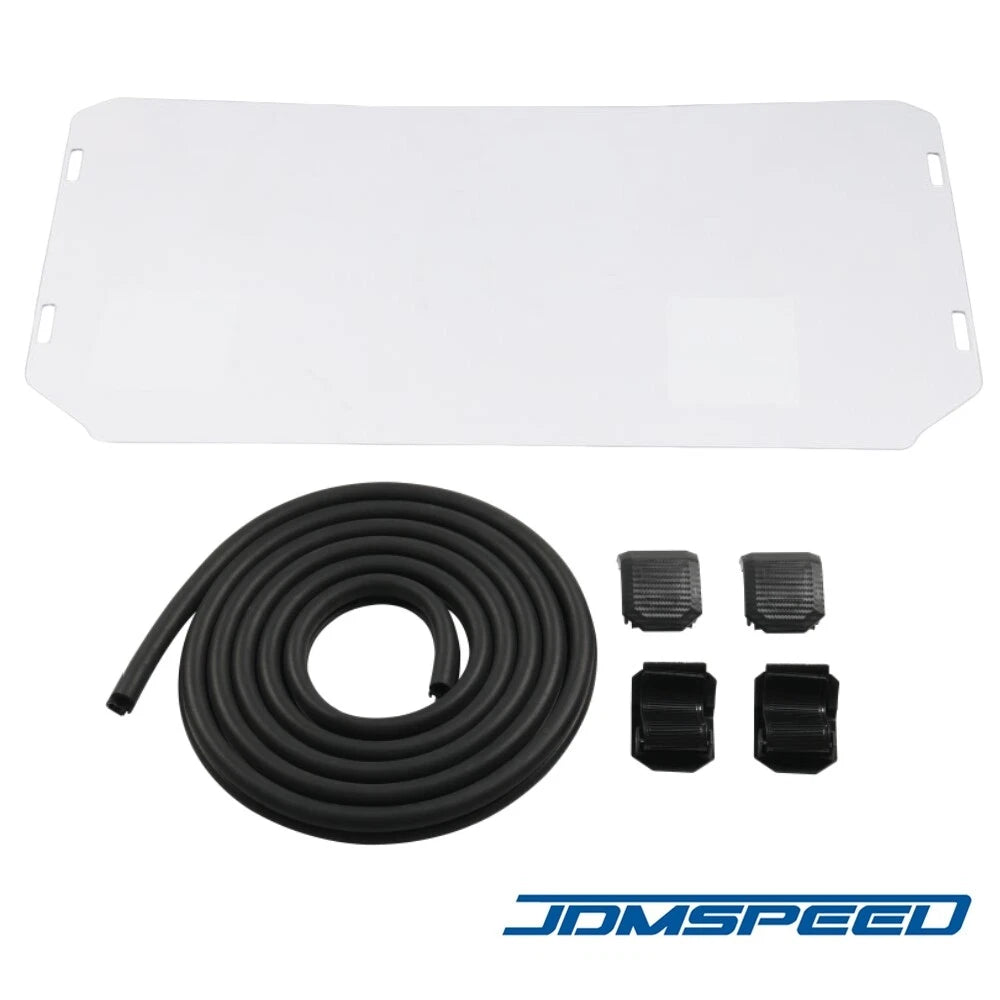 Clear Scratch Resistant Flip Windshield for Polaris General 1000/4 (2016–2023)
