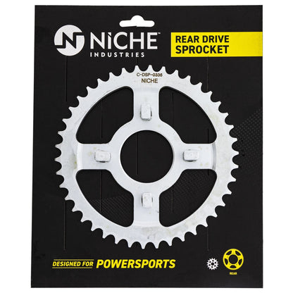Sprocket Chain Set 15/42 Tooth for Honda XL100S (MK1004317, 27600-05350)