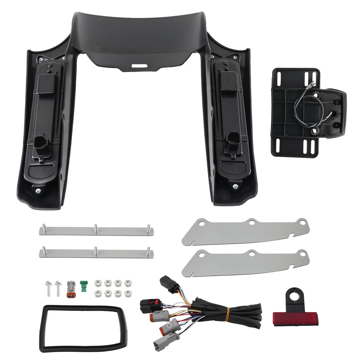 Rear Fascia for Harley Touring (2014–2023) Fender LED Smoke Light ABS