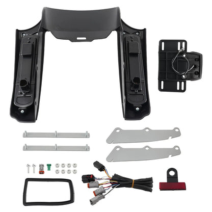 Rear Fascia for Harley Touring (2014–2023) Fender LED Smoke Light ABS