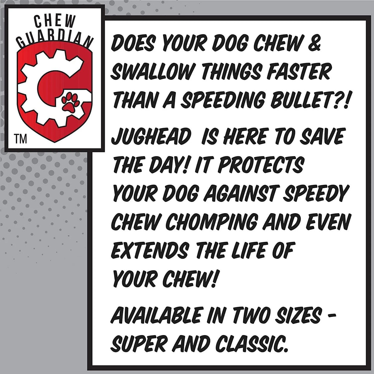 Jughead Super Cheese Chew for Dogs (4 Ounce Pack)