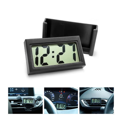 Mini Digital Clock for Car Dashboard (Battery Operated)