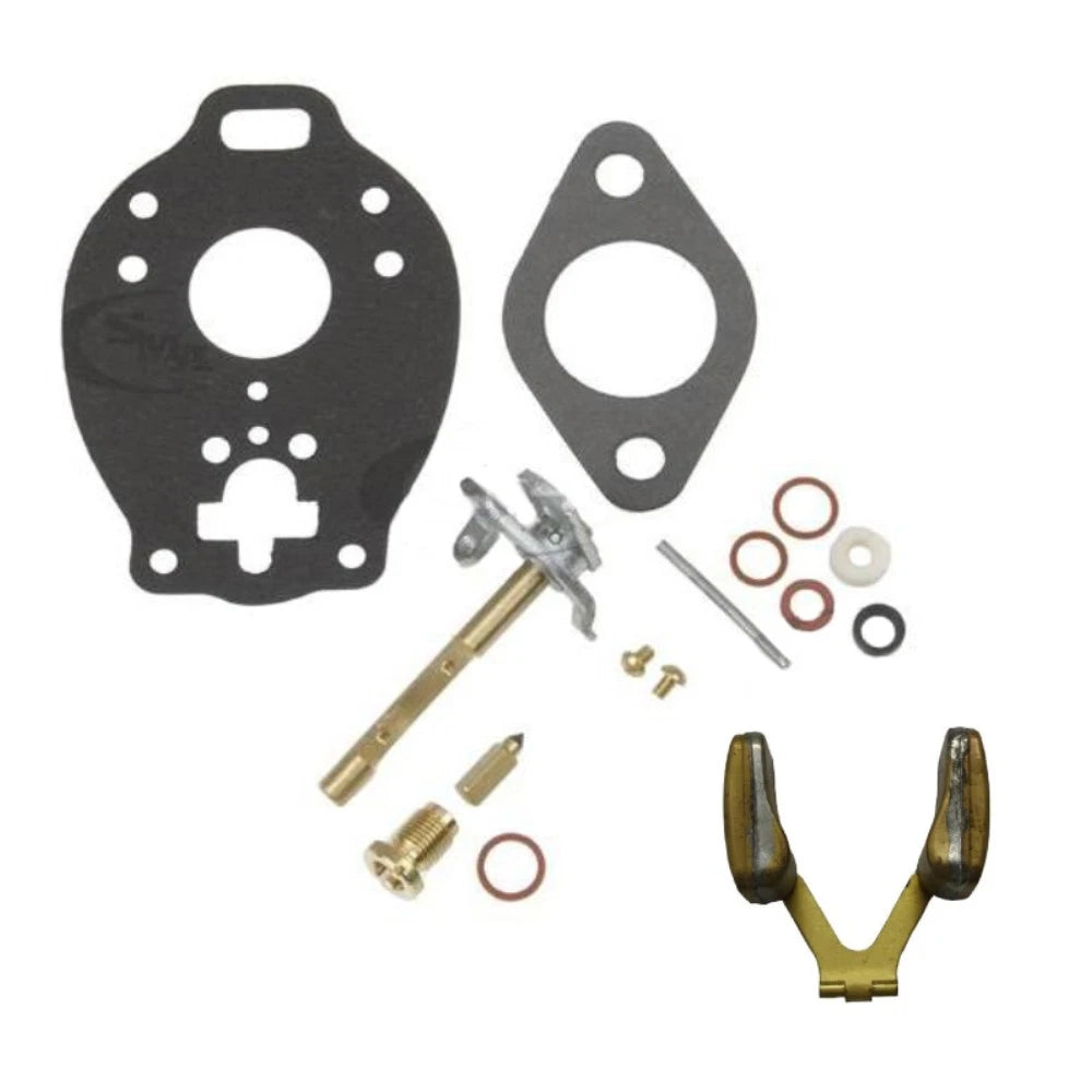 Carburetor Kit & Float for Massey Ferguson TE20 TO20 TO30 (1946–1956)