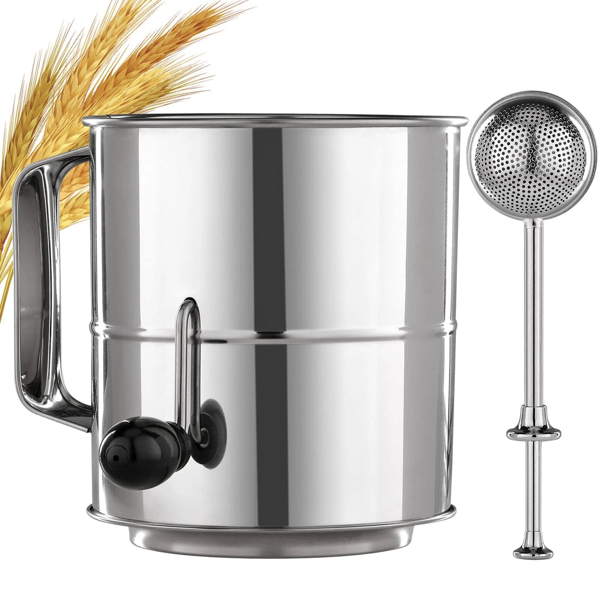 5 Cup Flour Sifter for Kitchen Use (No Year Range)