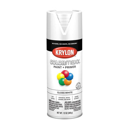 Krylon COLORmaxx Spray Paint and Primer for Indoor/Outdoor Use