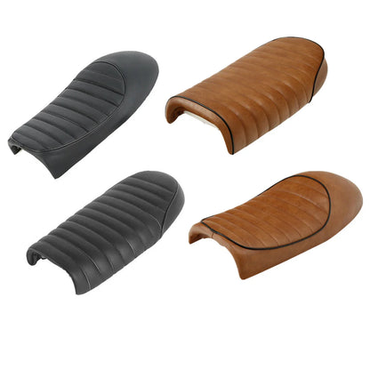 Vintage Cafe Racer Flat Hump Saddle Seat for Honda Suzuki Yamaha