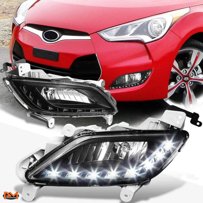 Fog Light with LED Day Running Lamp for Hyundai Veloster (2012–2017)