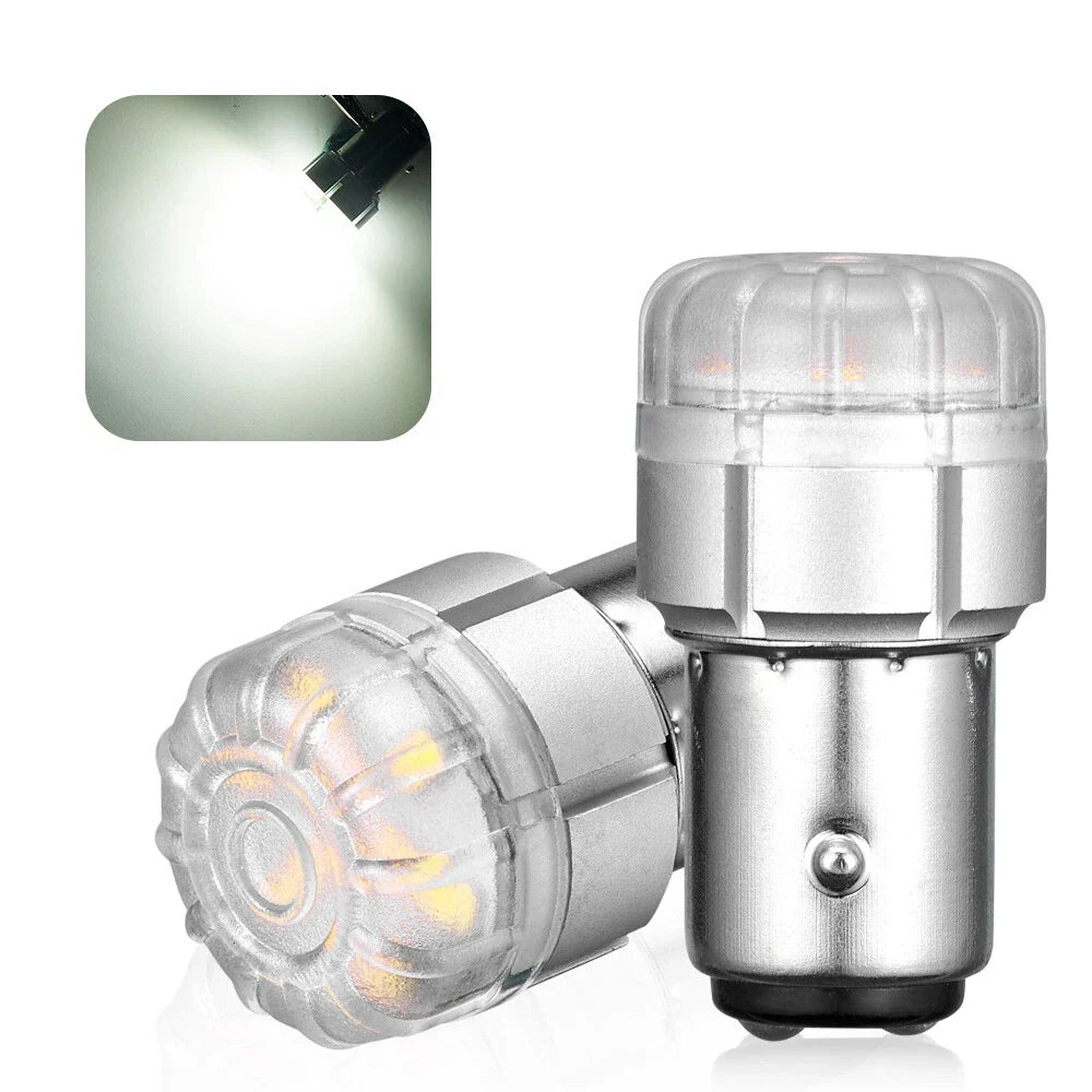 2X 1157 LED Tail Brake Stop Reverse Parking Light Bulbs for NOVSIGHT
