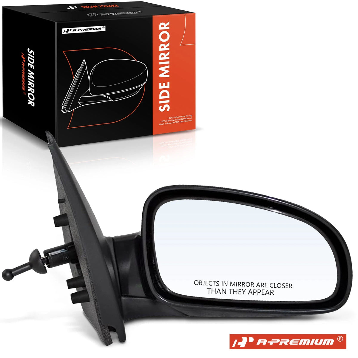 Manual Mirror for Chevy Aveo (2004–2008) 96406189, GM1321326