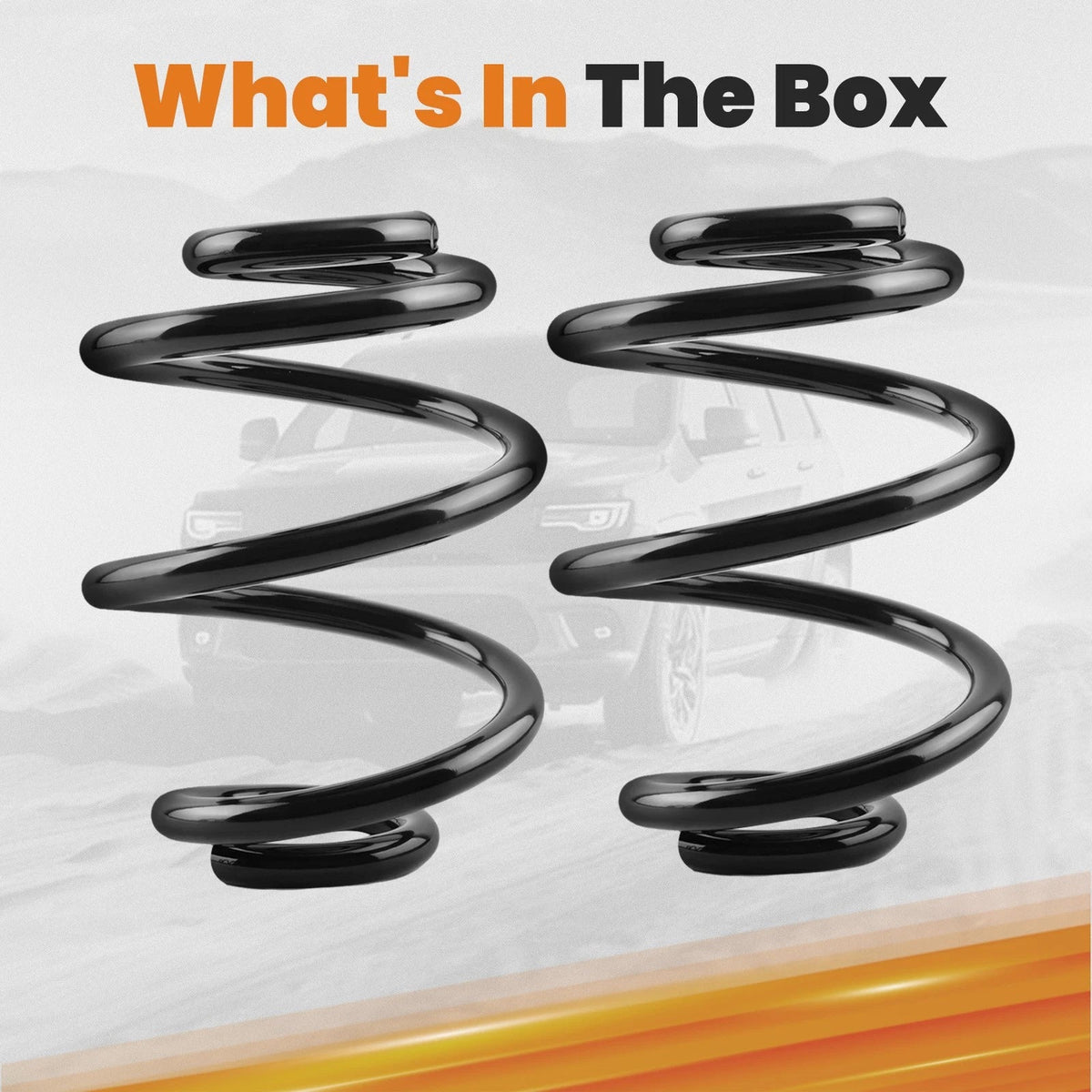 6" Rear Lowering Coil Springs Drop Kit for Chevy GMC Truck 1/2 Ton 1963–1972