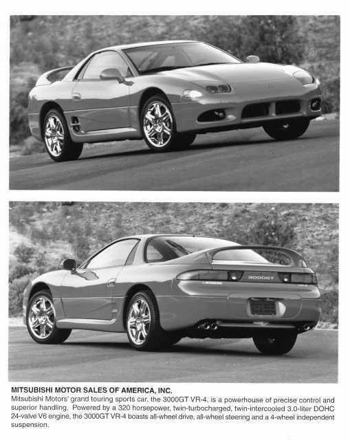 Press Photo 0035 for Mitsubishi 3000GT VR-4 (1998)