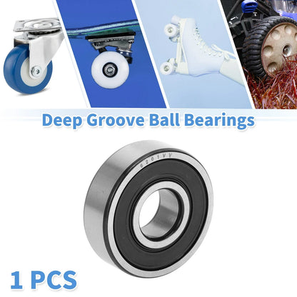 6201VV Deep Groove Ball Bearing for Scooter Skateboard Wheel (12x32x10mm)