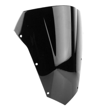Front Windshield for Yamaha FZ6 Fazer (2003–2008) Black Windscreen
