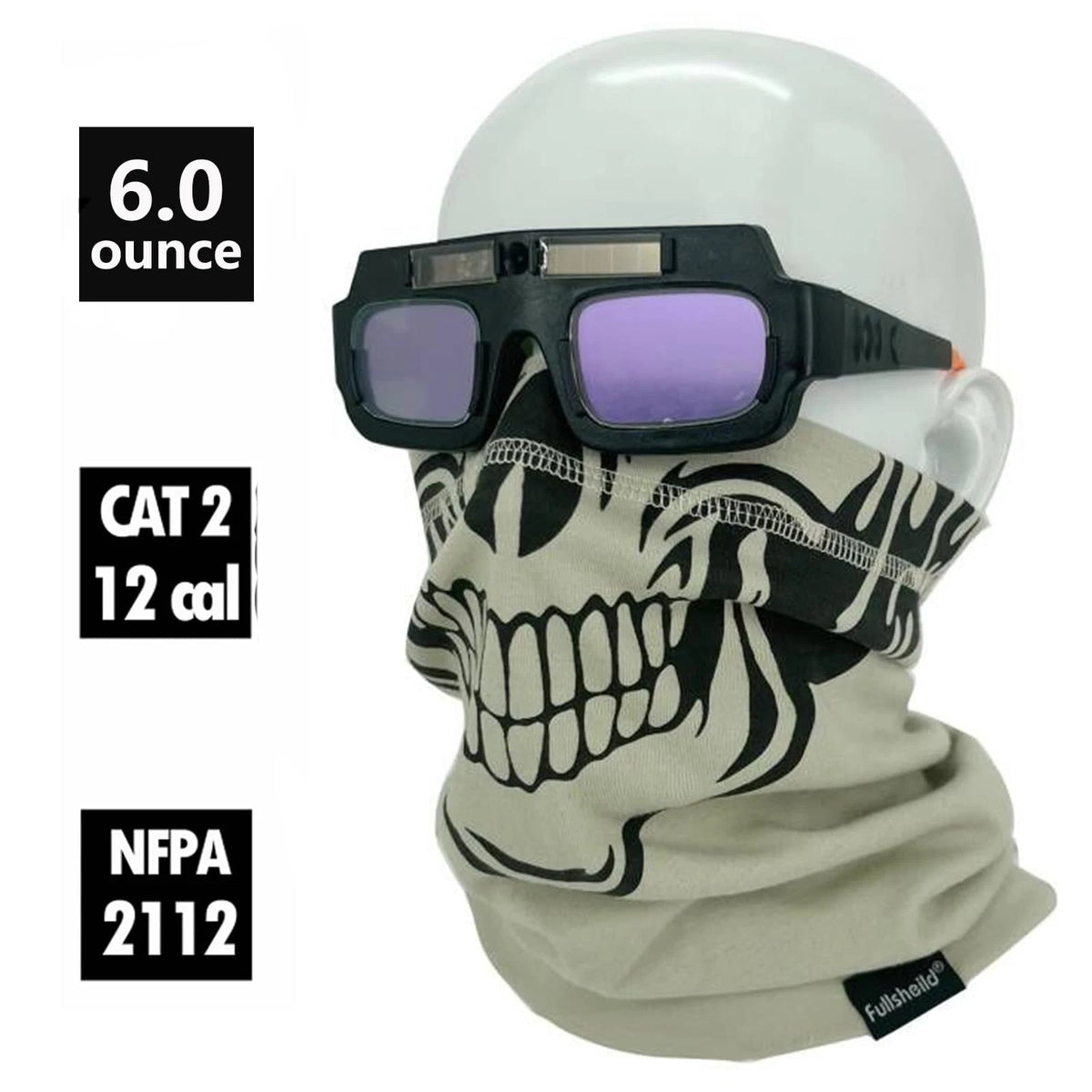 Fullsheild FR Flame Resistant Face Mask for Universal Fit (One Size)