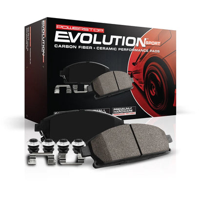 Set of 4 Powerstop Z23 Brake Pads for Mazda RX-8 (2004–2011)